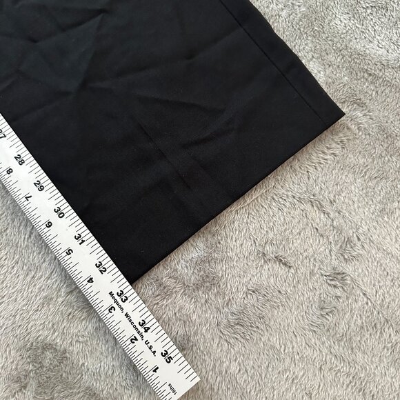 Vince Black Wool Slacks Trousers Pants Straight Leg Women's size 2 - Picture 7 of 8